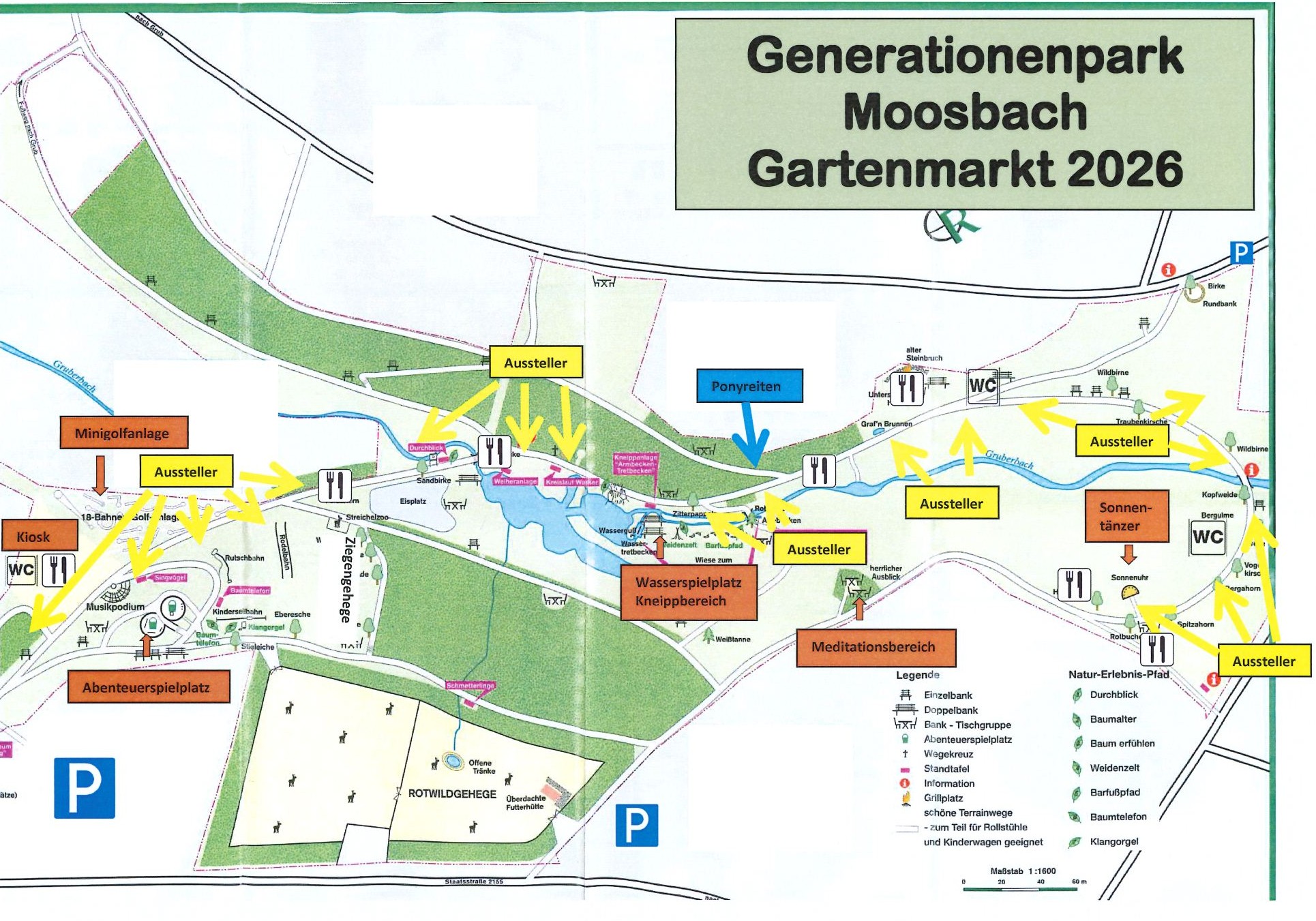 Plan des Gartenmarkts 2026