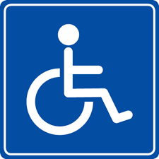 barrierefrei Symbolbild für Barrierefreiheit - zeigt einen Rollstuhlfahrer