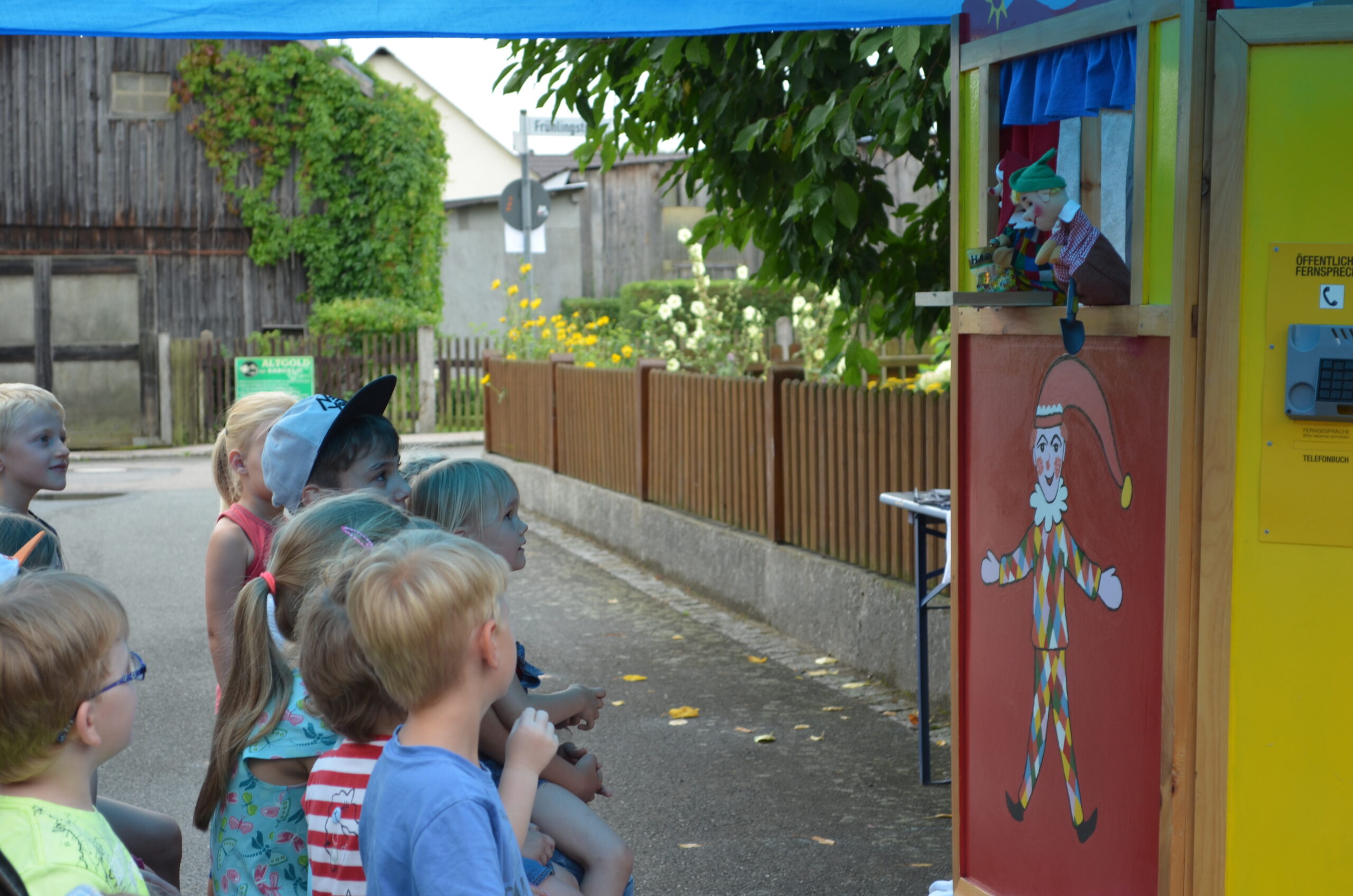 Kasperltheater beim Kindertag