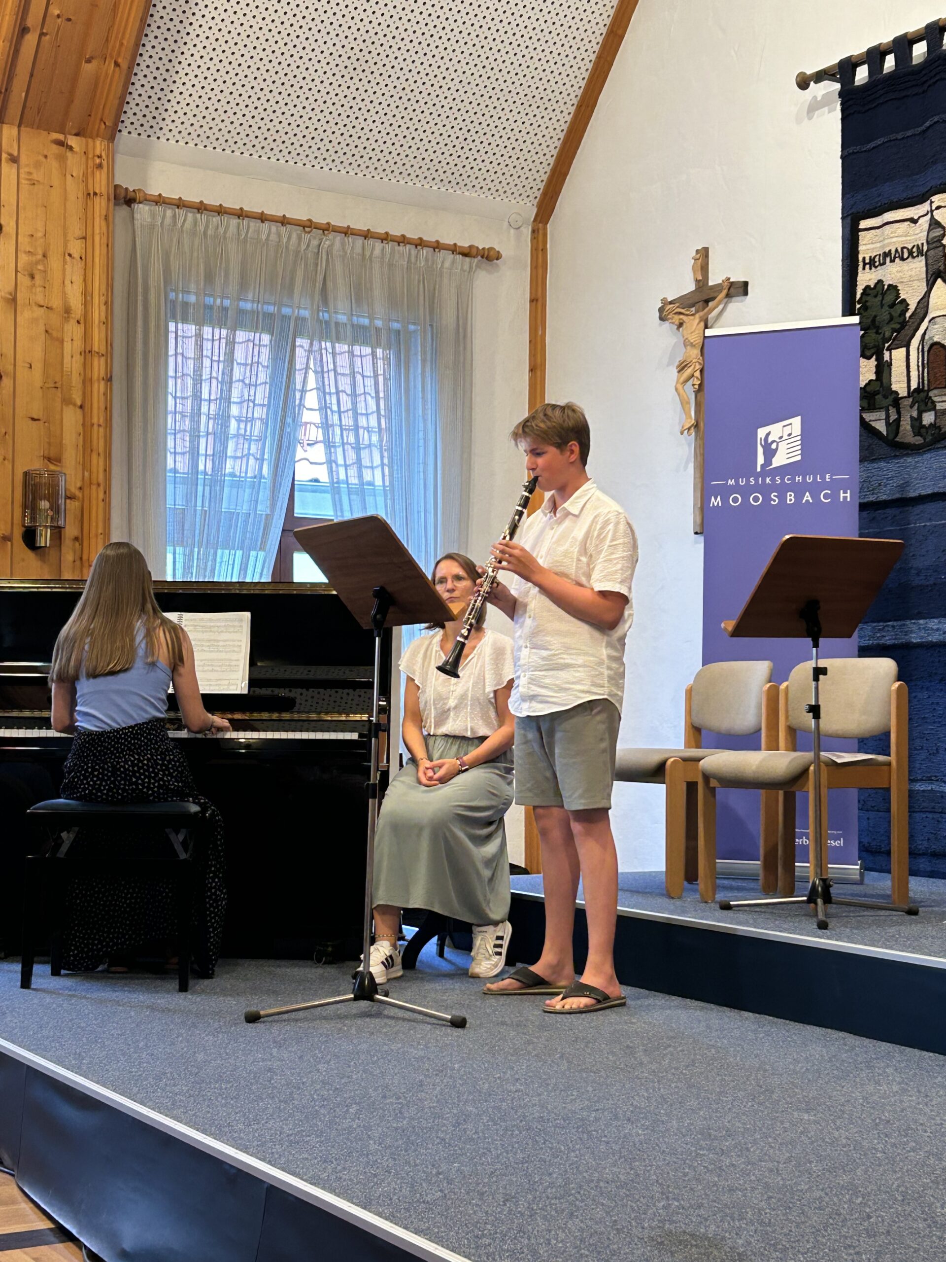 Schüler der Musikschule bei der Serenade 2026